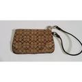 Coach Bags | Coach Signature Mini C Wristlet Wallet Pouch Clutch | Color: Brown/Tan | Size: Os