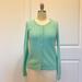 J. Crew Sweaters | J. Crew Cardigan Mint Turquoise Green Cashmere Sweater M | Color: Green | Size: M