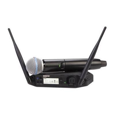 Shure GLXD24+ Dual-Band Wireless Vocal System with BETA 58A Microphone (Z3: 2.4, GLXD24+/B58-Z3