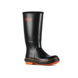 Dryshod Seamonster Premium Rubber Fishing Boot - Men's Black/Orange 8 SEA-MH-BK-008