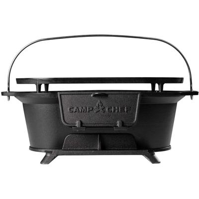 Camp Chef Cast Iron Charcoal Grill Black CIGR19