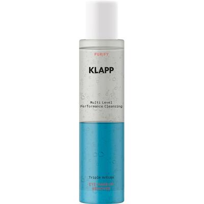 Klapp Cosmetics Triple Action Eye Make-up Remover 125 ml Augenmake-up Entferner
