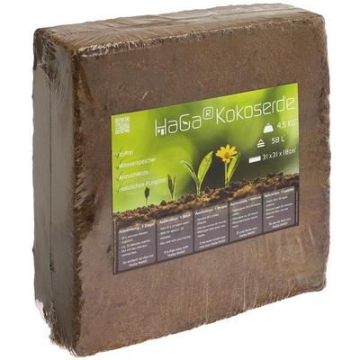 Kokoserde 58 Liter Cannabiserde gepresste Blumenerde Naturprodukt