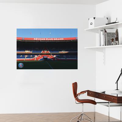 PSG Stadium Revons Plus Grand Wandaufkleber – 120 cm x 80 cm Image