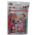 Disney Office | Disney Tsum Tsum 11pc School Supply Activity Stationary Set Multi Characters | Color: Orange/Pink | Size: Os