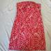 Lilly Pulitzer Dresses | Lilly Pulitzer Punch Pink Giraffe Print Mini Strapless Dress | Color: Pink/White | Size: 2