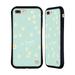 Head Case Designs Officially Licensed Monika Strigel Happy Daisy Mint Hybrid Case Compatible with Apple iPhone 7 Plus / iPhone 8 Plus
