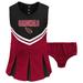 Girls Toddler Cardinal/Black Arizona Cardinals Cheerleader Dress with Bloomers Set