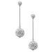 Kate Spade Jewelry | Kate Spade Silver Razzle Dazzle Drop Earrings | Color: Silver | Size: Os