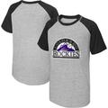 Youth MLB Productions Heather Gray Colorado Rockies MBSG T-Shirt