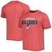 Men's Russell Heather Red Georgia Bulldogs Athletic Fit Raglan T-Shirt