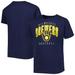 Youth Navy Milwaukee Brewers Logo T-Shirt