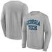 Men's Fanatics Branded Gray Georgia Tech Basic Arch Sweatshirt
