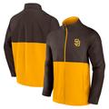 Men's Fanatics Branded Brown/Gold San Diego Padres Moon Shot Full-Zip Jacket