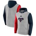 Men's Fanatics Branded Heathered Gray New Orleans Pelicans Carried Away Pullover Hoodie