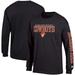 Men's Russell Black Oklahoma State Cowboys Sleeve Hit Long T-Shirt