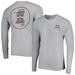 Men's Russell Heather Gray Mississippi State Bulldogs Classic Fit Long Sleeve T-Shirt