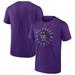 Men's Fanatics Branded Purple Colorado Rockies Dominate In The Box T-Shirt