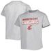 Youth Russell Heather Gray Washington State Cougars Crew Neck T-Shirt