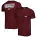 Men's Russell Maroon Mississippi State Bulldogs Athletic Pocket T-Shirt