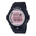 Casio BG-169U-1CJF [Baby-G BG-169 Series with Front Protector] Ladies' Watch Japan Import Feb 2023 Model, black / pink, Compact