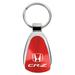Honda CR-Z Keychain & Keyring - Red Teardrop