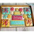 Personalised Hand Iced Birthday Cookie Letterbox Gift