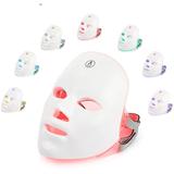 LED-Gesichtsmaske mit USB-Ladege...