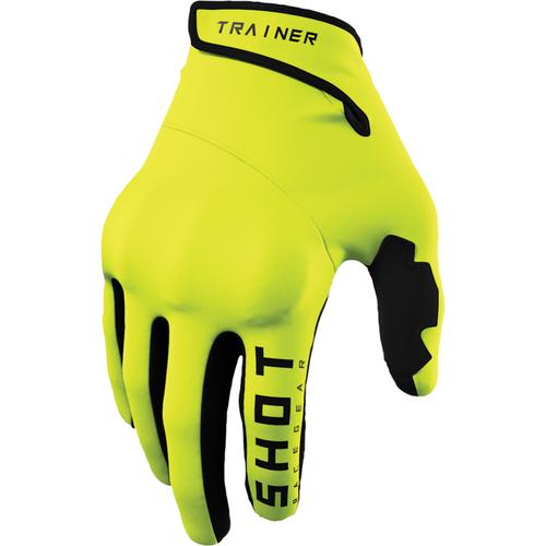 Shot Trainer CE 3.0 Winter Motocross Handschuhe, gelb, Größe 3XL