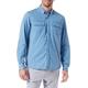 s.Oliver Men's 2125836 Hemden Langarm, blau 57Y1, L