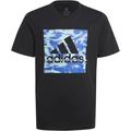 ADIDAS Kinder Gaming Graphic T-Shirt, Größe 128 in Schwarz