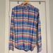 American Eagle Outfitters Shirts | American Eagle Outfitters Men’s Long Sleeve Button Down Dress Shirt Medium Plaid | Color: Blue/White | Size: M