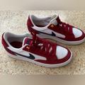 Nike Shoes | Nike Sb Adversary, Men’s 7.5 | Color: Red/White | Size: 7.5