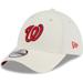 Men's New Era Cream Washington Nationals Chrome Team Classic 39THIRTY Flex Hat