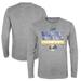 Youth Fanatics Branded Heathered Gray Los Angeles Rams Super Bowl LVI Champions Locker Room Trophy Collection Long Sleeve T-Shirt