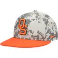 Men's Nike Camo Oklahoma State Cowboys Aero True Baseball Performance Fitted Hat