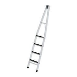 PROREGAL Stufen-Glasreinigerleiter Oberteil mit clip-step R13 4 Stufen Image