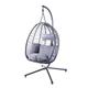 Alfresia Swing Egg Chair – Free Standing Egg Chair, Suitable Indoors and Outdoors, Weather Resistant, Cushion & Headrest Included, Hanging Seating For Garden, Patio and Conservatory