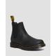 Dr. Martens Men's 2976 Waxed Full Grain Leather Chelsea Boots in Black, Size: 8