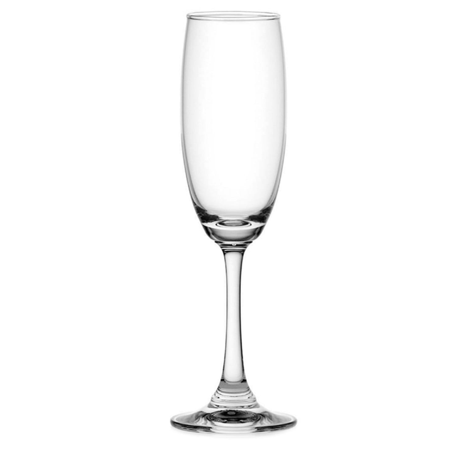 Anchor Hocking 1503F06 5 1/2 oz Duchess Champagne Flute Glass, Clear, Case of 48