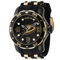 Invicta NHL Anaheim Ducks Men's Watch - 48mm Gold Black (ZG-42316)