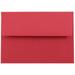 JAM Paper 4Bar A1 Envelopes 3 5/8 x 5 1/8 Red 25 per Pack