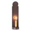 Irvins Country Tinware Slim Colonial Electric Tin Sconce