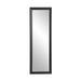 BrandtWorks Modern Matte Black Accent Mirror 20.5 x 70