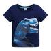 ZHAGHMIN 24 Month Boy Shirts Summer Toddler Boys Girls Short Sleeve Cartoon Dinosaur Prints T Shirt Tops Top Short Set Neck Pack Checke Top Tee Teen Boys Camouflage Shirt Youth Undershirt S