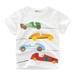 ZHAGHMIN Boys Shirts Size 10-12 Toddler Kids Baby Boys Girls Cars Short Sleeve Crewneck T Shirts Tops Tee Clothes for Children Teen T Quick Dry Shirt Boys Muscle Boys Summer Top Quick Dry T