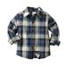 ZHAGHMIN 24 Month Boy Shirts Toddler Boys Long Sleeve Winter Autumn Shirt Tops Coat Outwear for Babys Clothes Plaid Navy Colour Kids Top Short T Shirt Youth Tee Shirts Boys Gamer Fruit Tops Mens T S