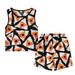 Toddler Outfit Sets For Teens Girls Boys Fashional Floral 3D Prints Sleeveless Vest Top Short Pants 2Pcs Girls Kids Clothes Suit