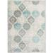 Home Dynamix Boho Andorra Transitional Damask Area Rug Grey/Blue 2 7 x4 7