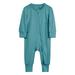 ZHAGHMIN Baby Boy Summer Romper Baby Cotton Rompers Footless Pajamas Zipper Long Sleeve Sleeper Jumpsuit Baby Boy Easter Shoes Organic Baby Clothes Baby Boy Overall Baby Clothes Boy 6-9 Months Toddl